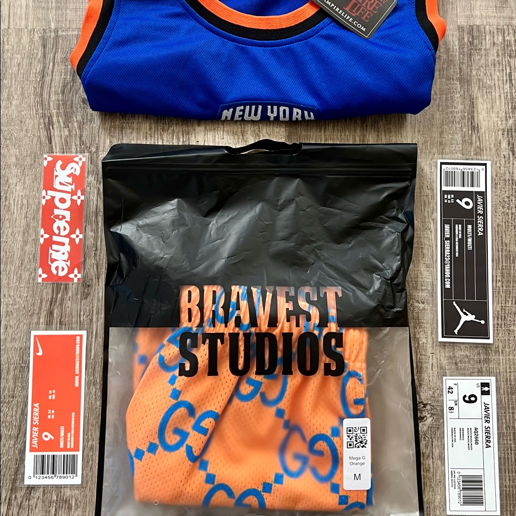 Bravest Studios Gg Monogram Shorts